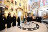 Predica Sanctității Sale Patriarhul Chiril rostită după Dumnezeiasca Liturghie săvârșită la Mănăstirea de maici Novodevici din Sankt-Petersburg