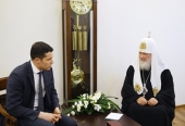 Sanctitatea Sa Patriarhul Chiril s-a întâlnit cu guvernatorul regiunii Kaliningrad A.A. Alihanov