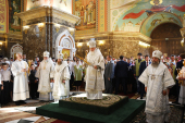 Vizita Patriarhului la Mitropolia de Kaliningrad. Privegherea în Catedrala episcopală „Hristos Mântuitorul” din Kaliningrad