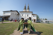 В Ферапонтов монастырь Вологодской епархии для постоянного пребывания доставлены мощи прп. Ферапонта Белозерского