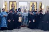 Președintele Comitetului didactic a condus solemnitățile cu prilejul zilei absolventului la Seminarul teologic „Sfântul Nicolae” din Ugreșa
