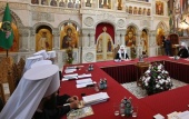 Pentru prima dată ședința Sfântului Sinod al Bisericii Ortodoxe Ruse s-a desfășurat la Valaam