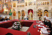 His Holiness Patriarch Kirill chairs session of the Holy Synod at Valaam Monastery