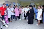 Председатель Синодального отдела по социальному служению освятил детскую поликлинику № 86 в Москве