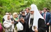 A avut loc vizita Sanctității Sale Patriarhul Chiril pe insulele Konevest și Valaam