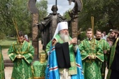 La Orenburg a fost sfințit monumentul Sfântului Cuvios Serghie de Radonej