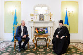 Глава Казахстанского митрополичьего округа и и посол Германии в Казахстане обсудили перспективы сотрудничества