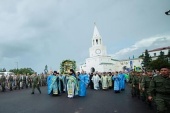 La Mitropolia de Tatarstan au avut loc solemnitățile cu prilejul aniversării a 440 de ani de la arătarea Icoanei Maicii Domnului în orașul Kazan
