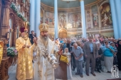 Предстоятель Української Православної Церкви звершив Літургію в соборі рівноапостольної великої княгині Ольги в Києві