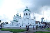 В рамках празднования 400-летия Енисейска в городе освящен возрожденный Богоявленский кафедральный собор