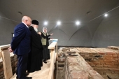 Sanctitatea Sa Patriarhul Chiril a luat cunoștință de mersul lucrărilor de reparație și restaurare la Mănăstirea din Solovki