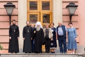 Mitropolitul de Sankt-Petersburg Varsonofii a luat cunoștință de bisericile Muzeului Rusesc