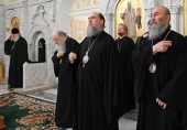 Члены Священного Синода совершили литию по архиепископу Пантелеимону (Романовскому)