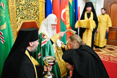Ipopsifierea arhimandritului Porfirii (Șutov) în treapta de episcop de Odintsovo, a arhimandritului Leontii (Kozlov) în treapta de episcop de Syzran și a arhimandritului Amvrosii (Șevtsov) în treapta de episcop de Svetlogorsk