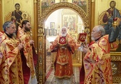 В день Усекновения главы Иоанна Крестителя Патриарший экзарх всея Беларуси совершил Литургию в Горненском женском монастыре в Иерусалиме