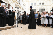 Vizita Patriarhului la Mitropolia de Samara. Vizitarea Institutului ortodox Povoljsky din Tolyatti