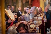 Блаженніший митрополит Онуфрій очолив престольне свято в Хрестовоздвиженському храмі Києво-Печерської лаври