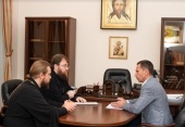 ﻿A avut loc întâlnirea președintelui Direcției financiar-economice a Patriarhiei Moscovei cu directorul adjunct al Direcției pentru construcții, reconstrucții și restaurare a Ministerului Culturii al Federației Ruse
