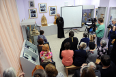 В Кирово-Чепецке открылась выставка, посвященная 25-летию визита Патриарха Московского и всея Руси Алексия II