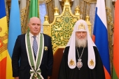 Sanctitatea Sa Patriarhul Chiril l-a decorat pe G.B. Karasin cu ordinul Cuviosul Serafim de Sarov de gradul I