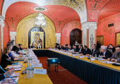Ședința Consiliului de tutelă al Lavrei „Sfânta Treime” a Cuviosului Serghie și Academiei de teologie din Moscova