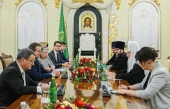 His Holiness Patriarch Kirill meets with President of Swiss Council of States