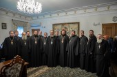 Управляющий делами Украинской Православной Церкви встретился с настоятелями захваченных раскольниками храмов Ровенщины