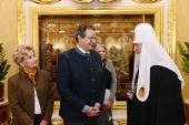 His Holiness Patriarch Kirill meets with President of Swiss Council of States