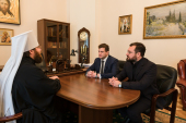 A avut loc întîlnirea președintelui Direcției financiar-economice a Patriarhiei Moscovei cu șeful Direcției construcții, reconstrucții și restaurare a Ministerului Culturii al Federației Ruse