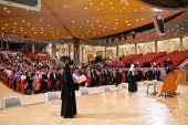 Deschiderea celui de-al II-lea Congres internațional al regenților și cântăreților Bisericii Ortodoxe Ruse