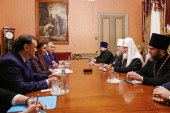 Întâistătătorul Bisericii Ortodoxe Ruse s-a întîlnit cu președintele Senatului Kazahstanului D.N. Nazarbaeva