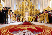 Vizita Patriarhului la Mitropolia Donului. Sfințirea mare a Catedralei epsicopale „Nașterea Preasfintei Născătoare de Dumnezeu” din or. Rostov-pe-Don