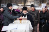 Память погибших в годы репрессий молитвенно почтили в Санкт-Петербурге