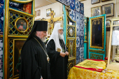 Vizita Patriarhului în Azerbaijan. Vizitarea catedralei „Nașterea Preasfintei Născătoare de Dumnezeu” din Baku