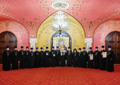 Înmînarea distincțiilor bisericești clericilor Eparhiei orașului Moscova