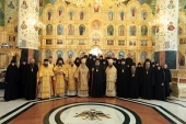 Delegația Patriarhiei Moscovei care a luat parte la conferința internațională „Monahismul și lumea contemporană” din Cipru a revenit la Moscova