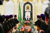 Întîlnirea Sanctității Sale Patriarhul Chiril cu delegația clerului Bisericii Ortodoxe din Ucraina