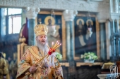 В Неделю 26-ю по Пятидесятнице Предстоятель Украинской Православной Церкви возглавил Литургию в Киево-Печерской лавре