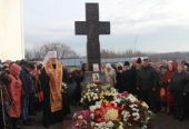В Рыльском Николаевском монастыре в 17-ю годовщину кончины архимандрита Ипполита (Халина) молитвенно почтили память покойного настоятеля