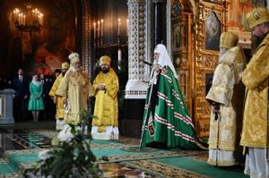 Слово Святейшего Патриарха Кирилла после великой вечерни в праздник Рождества Христова