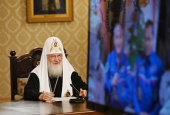 De sărbătoarea Nașterii Domnului a avut loc puntea televizată dintre Sanctitatea Sa Patriarhul Chiril și membrii echipajului Stației cosmice internaționale