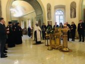 La reprezentanța din Moscova a Bisericii Ortodoxe în America a fost săvîrșită panihida pentru pasagerii decedați ai rutei aviatice Teheran - Kiev