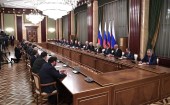 Sanctitatea Sa Patriarhul Chiril i-a felicitat pe membrii nou formatului Guvern al Federației Ruse