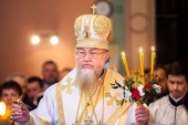 His Holiness Patriarch Kirill congratulated Primate of the Polish Orthodox Church on his Nameday