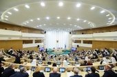 Предстоятель Русской Церкви принял участие в VIII Рождественских Парламентских встречах в Совете Федерации