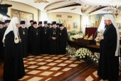 В одиннадцатую годовщину интронизации Святейшего Патриарха Кирилла в Храме Христа Спасителя состоялся торжественный прием
