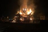 В Мукачевской епархии сгорел храм