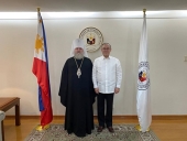 Правящий архиерей Филиппинско-Вьетнамской епархии Русской Православной Церкви встретился с министром иностранных дел Филиппин