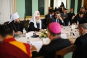 Sanctitatea Sa Patriarhul Chiril a condus ședința unificată a Consiliului interreligios al Rusiei și Comitetului creștin interconfesional consultativ