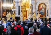 Predica Sanctității Sale Patriarhul Chiril rostită în Duminica Triumfului Ortodoxiei după Dumnezeiasca Liturghie săvîrșită în Catedrala „Hristos Mîntuitorul”
